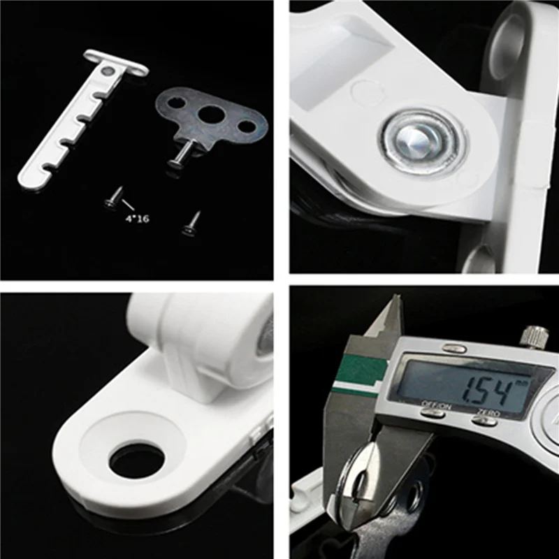 

【B74A】3X New Window Limiter Latch Position Stopper Casement Wind Brace Home Security Door Windows Sash Lock Child Safety