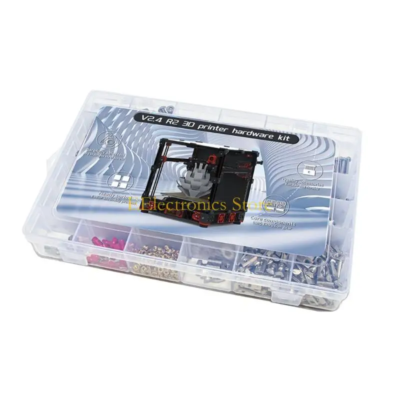 B03C Complete Fastener Kit For Voron 0.1/2.4/Trident 3D Printer Machine DIY Project Fasteners Screws Nuts Full Kits Accessory