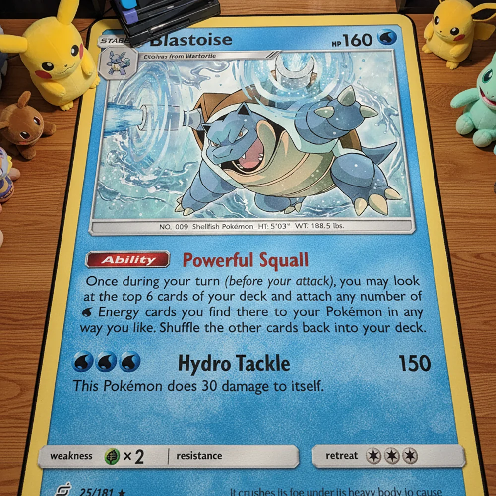 Pokemon Kartı Anime Halı Blast - Gaming Accessories For Kids Room incelemesi ve fiyatı