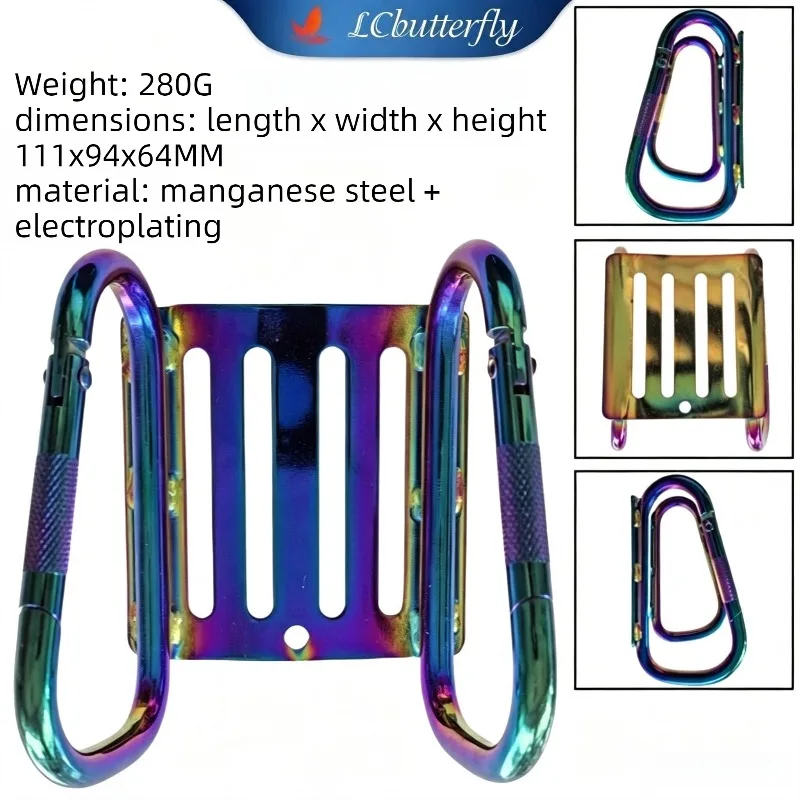 For WORX/Milwaukee/Makita Tools Quick Hanging M-shaped Doublesided Quick Hanging Electric Tool Hook Waist Buckle Quickly Release