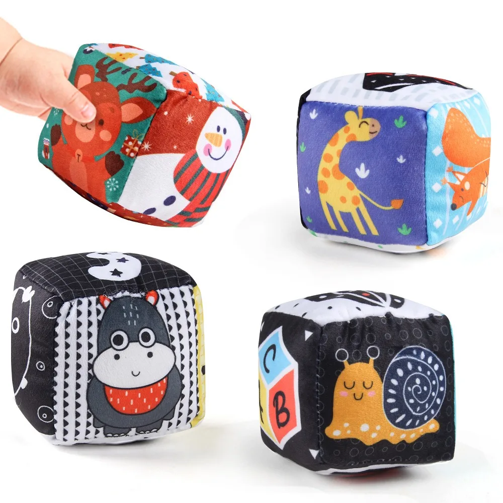 

Soothing Crib Mobile Hanging Set Rattle Cloth Ball Car Toy Geometric Shape Visual Enlightenment Soft Growth Companion Gift Box