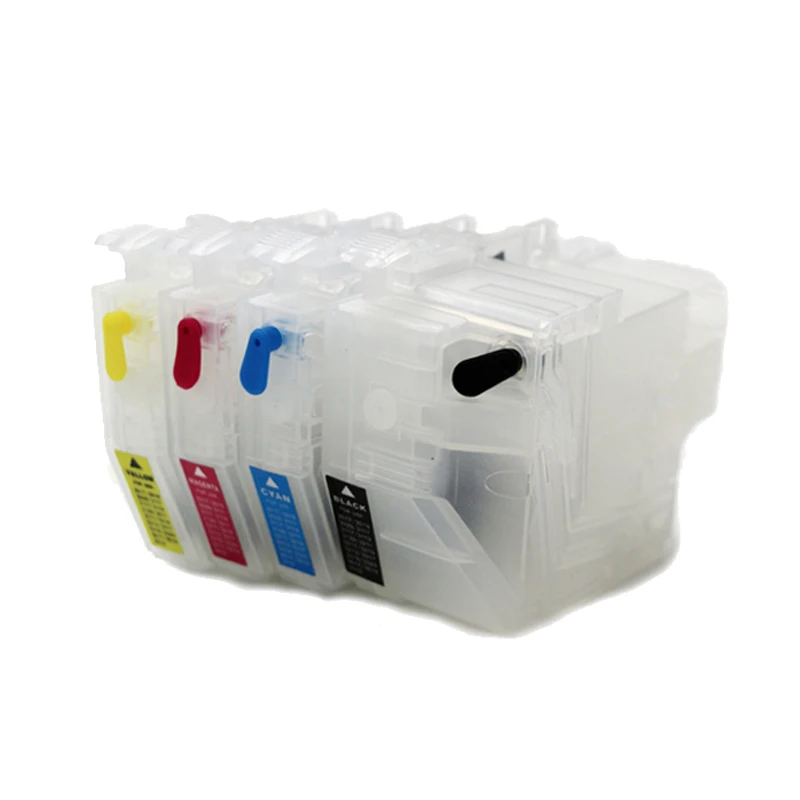 1pcs Empty Refill Ink Cartridge No Chip for Brother LC421 LC462 LC492 LC432 LC411 LC401 MFC-J1010DW J1050DW J1140DW