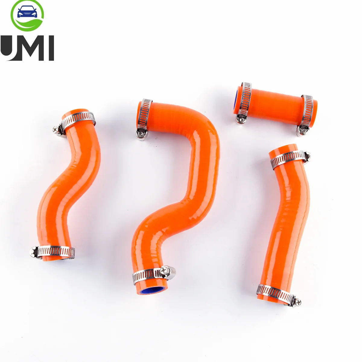 4PCS 3PLY For 2013-2015 KTM 450 SXF 450SXF Silicone Radiator Hose Coolant Cooling Pipe Piping Tube Kit with Clamps  2014