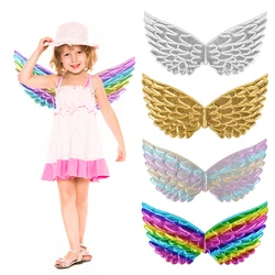 Colorful Angel Butterfly Wings Fairy Magic Wand For Dance Party Girl One 1st Birthday Party Princess Baby Shower Favor Props