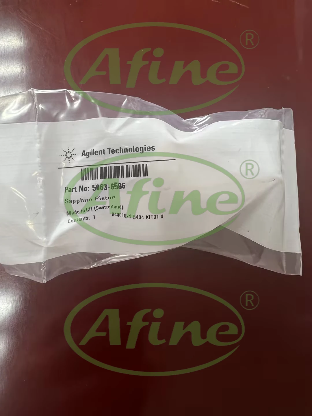 

AFINE Agilent Repair Parts for 5063-6586 Piston, sapphire, 100 µL, for 1100, 1200, 1260, 1120, 1220 pump and autosampler