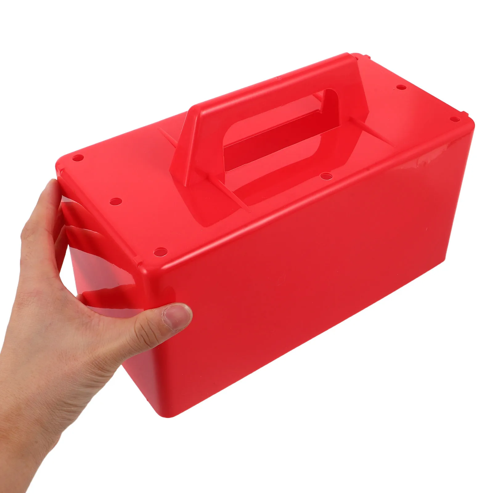 

Snow Brick Maker Plastic Large Mold Bright Red Color Sand Snow Fort Builder Easy Release Outdoor Creative Play for Kids