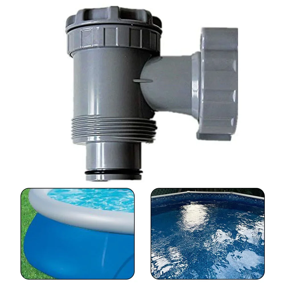 1pc Switching Valves Plunger Valve Connection Swimming Pool Filter Pump 38 Hose Compatible Garden For Replacement Accessory Tool