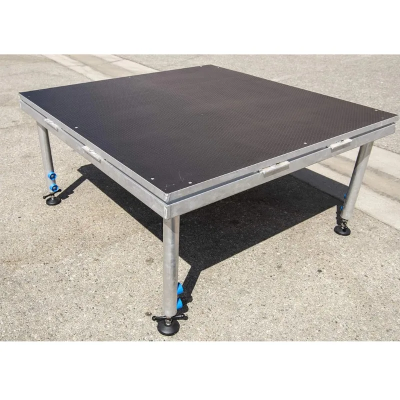 

Quick Assembly Portable Aluminum Stage Lifter Adjustable Stage Platform