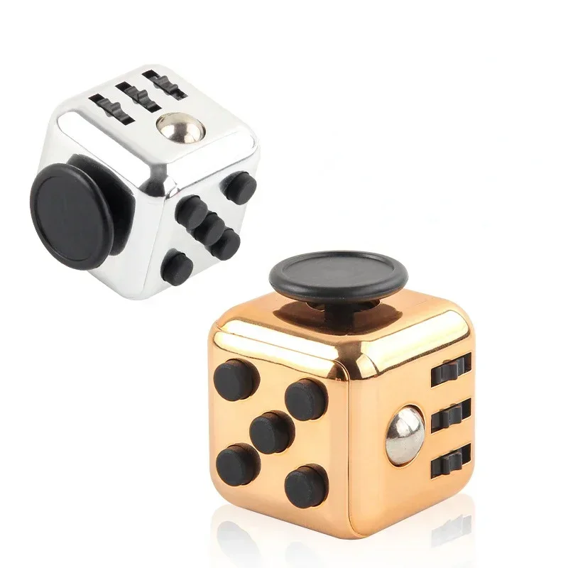 Unlimited Fidget Cube for Kids and Adults - Stress Relief Toy Kit with Novelty and Unique Cube Dice