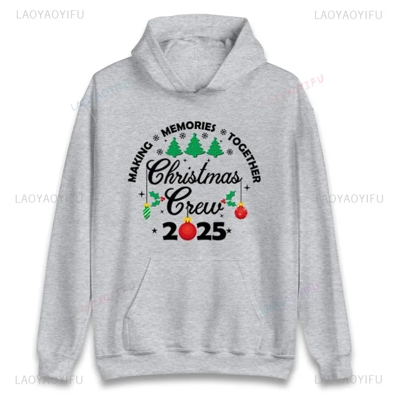 عيد الميلاد طاقم 2025 البلوز عيد الميلاد احتفالي هوديي عيد الميلاد طاقم هوديي هدية الكريسماس البلوز ملابس شخصية الشارع الشهير