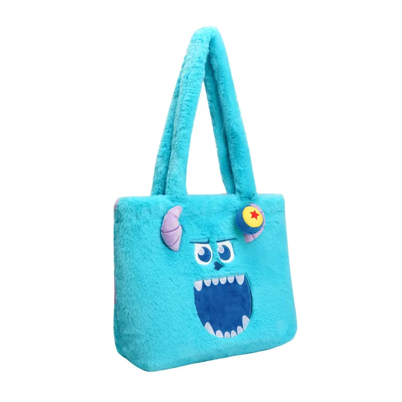 ポットデミエル キュートモンスター株式会社 サリー ハニーポット ぬいぐるみバッグ - ディズニー公式 ふわふわショルダーバッグ 通勤用 女の子へのギフト