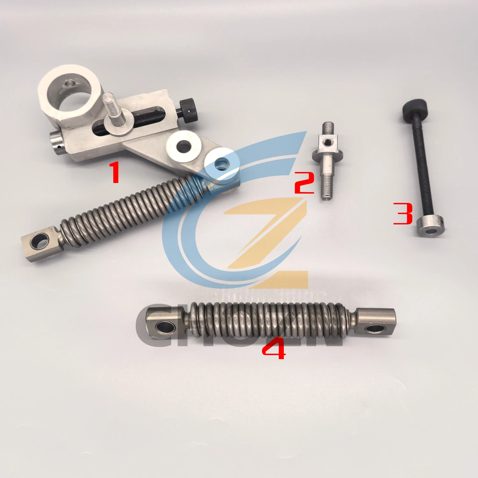 كوموري LS40 دعامة تعديل المقياس الأمامي، دعامة تعديل المقياس الأمامي، زنبرك القياس الأمامي