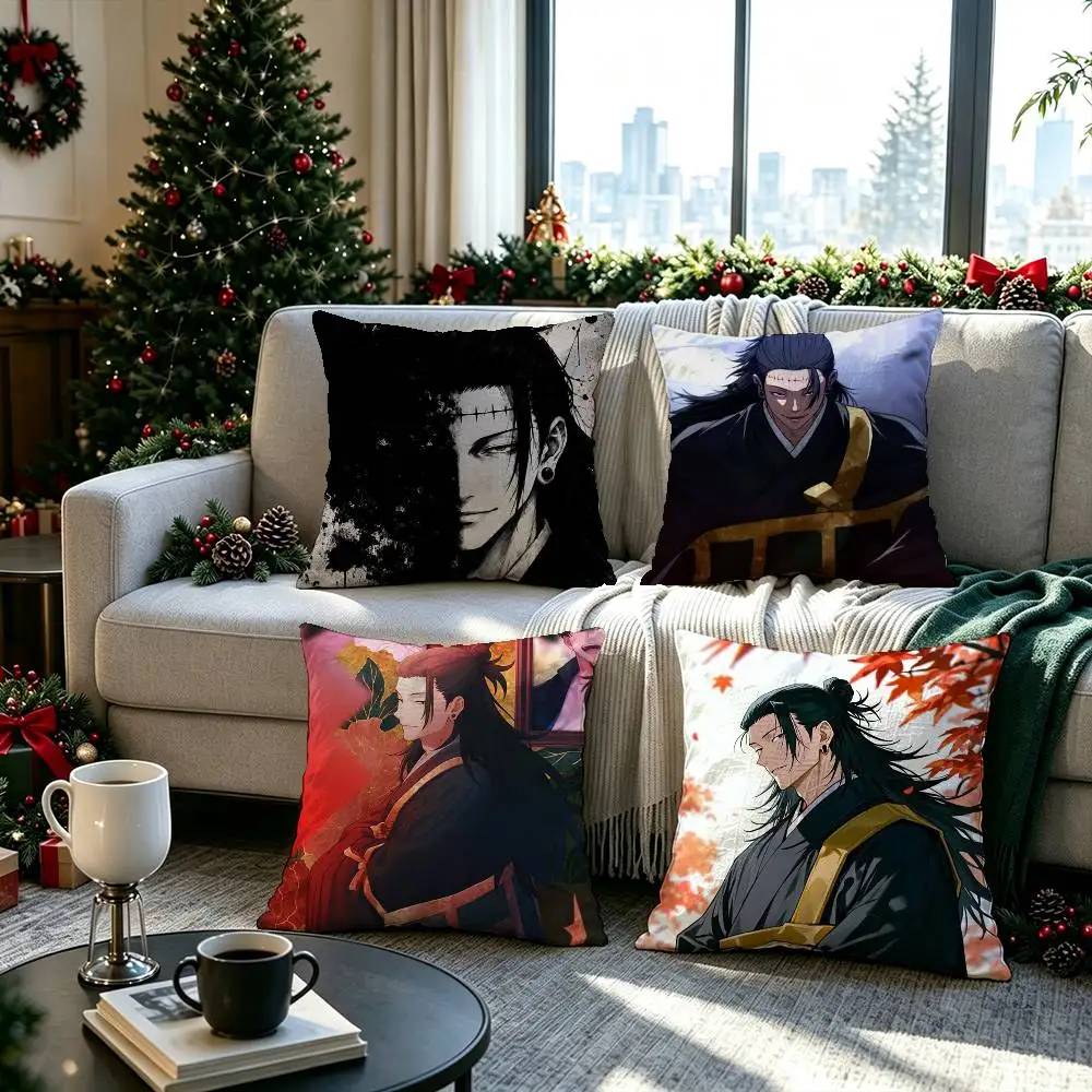 Suguru Geto JJK  Pillow cover gift High definition digital printing,Surprise  vivid pattern Household.