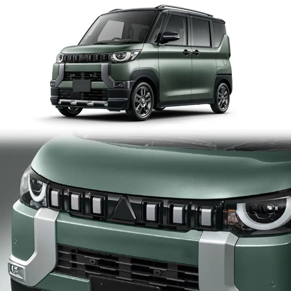 

Для Mitsubishi Delica Mini 2023, передняя решетка, накладка, аксессуары, черные аксессуары, украшение автомобиля C1I4