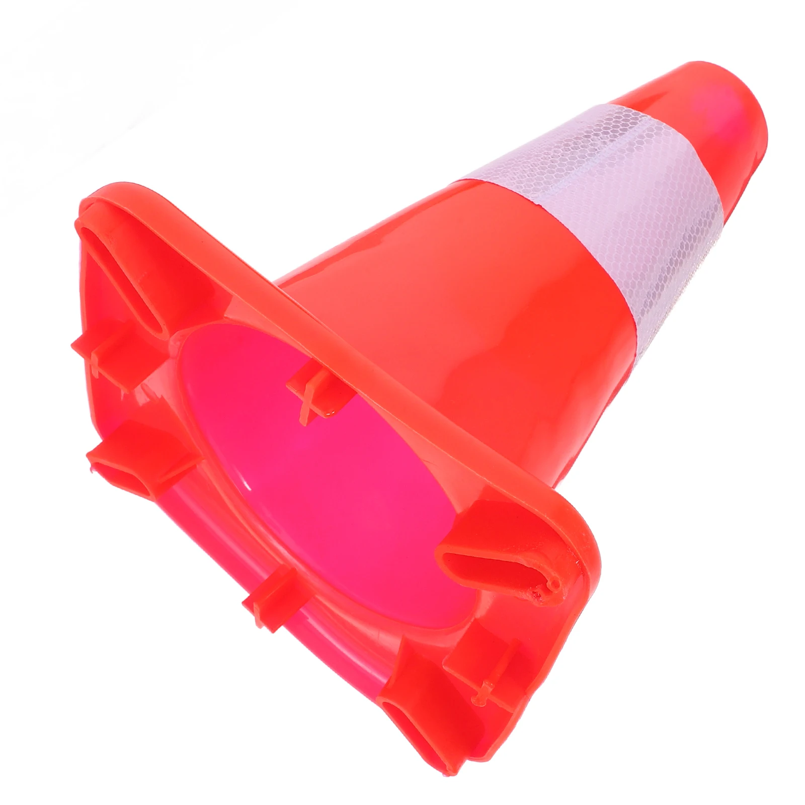 

Large Traffic Cones Road Warning Tube for Driving Practice Foldable Caution Sport