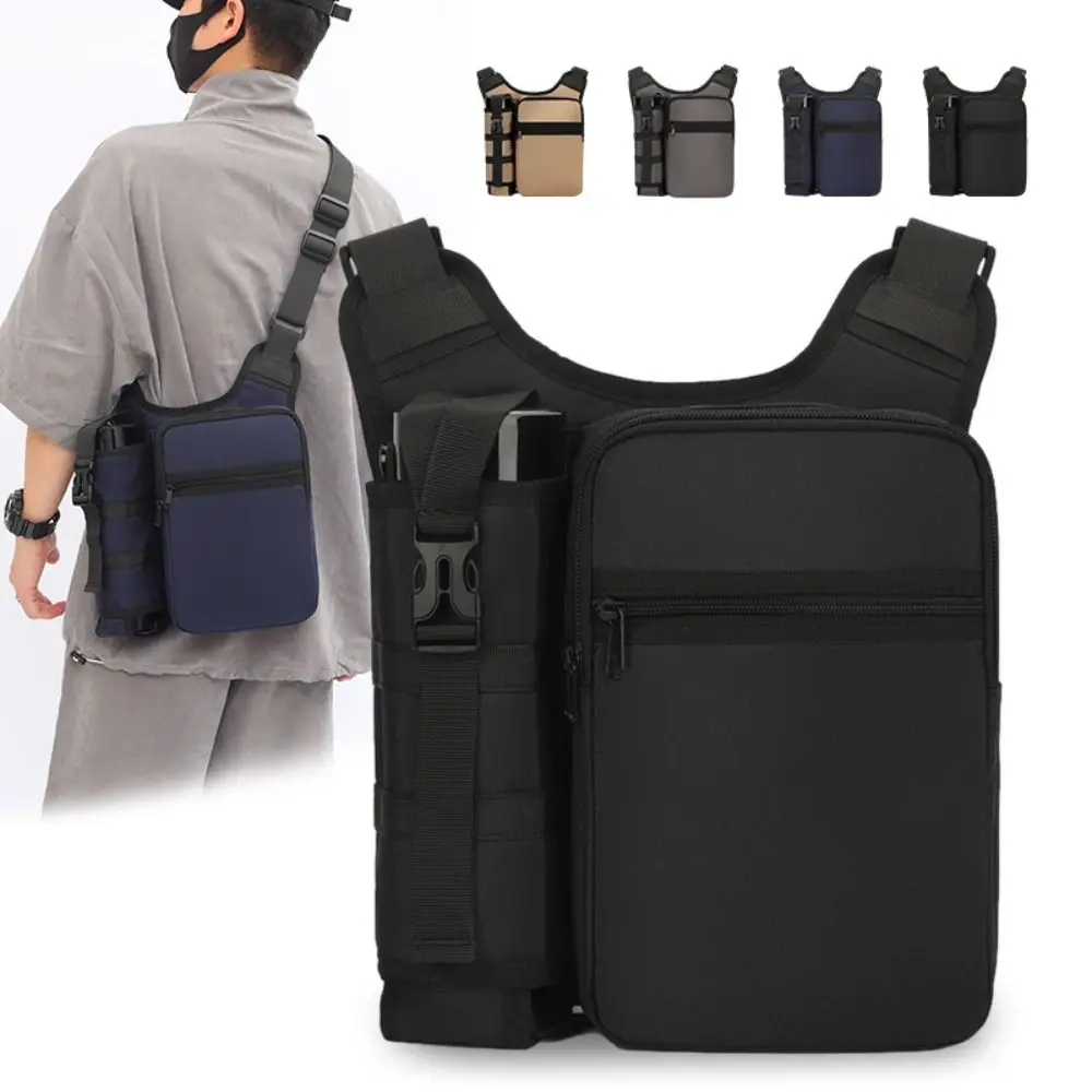 Bolso de hombro de viaje de tela Oxford a la moda, resistente al desgaste, bolso cruzado impermeable, bolso de mensajero transpirable para exteriores