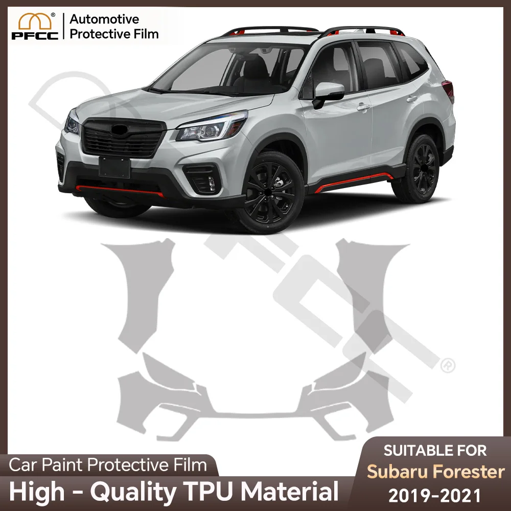 

Защитная пленка TPU 9mil для Subaru Forester 2019-2021, предварительно вырезанная, прозрачная, невидимая, устойчивая к царапинам, для защиты кузова автомобиля