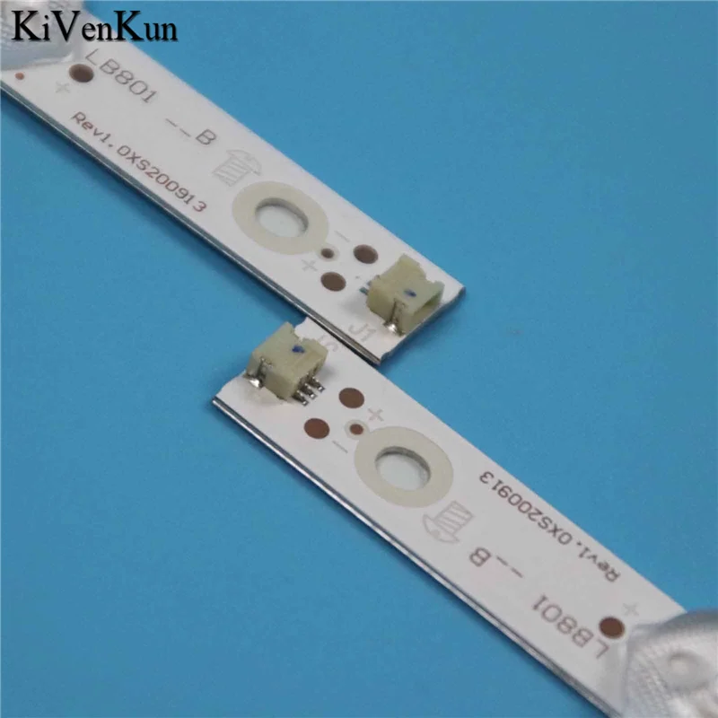 Светодиодная лента для подсветки Philips 43PFS5803/12 43PFS5803/62 43PFS5823/12 43PUS5803/12 стержней LB43046 V0_02 LB43046 V0_00 Ленты для линейки