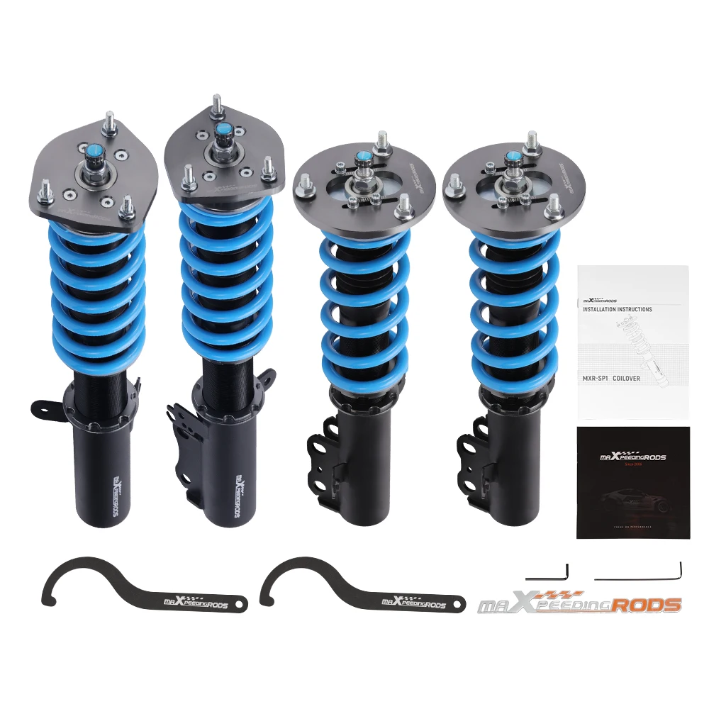 MaXpeedingrods Coilovers 24 Way Damper  Twin-tube 1-3 Inches Coilover  Shocks Kit for Toyota Camry Avalon 1992-2001 Lexus ES300