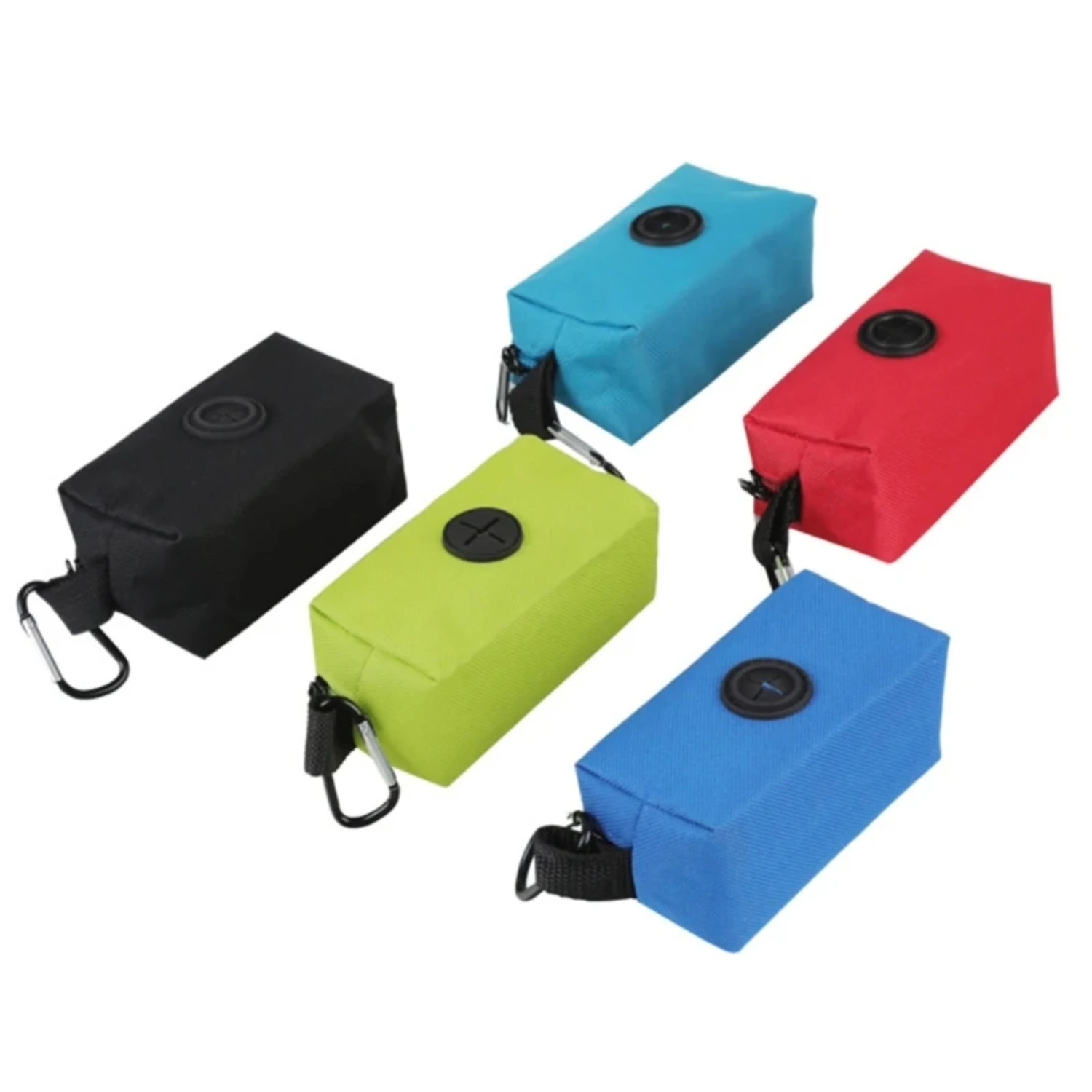 Convenient, portable and stylish pet waste bag dispenser with leash attachment - Essential and adjustable for easy on-the-go cle