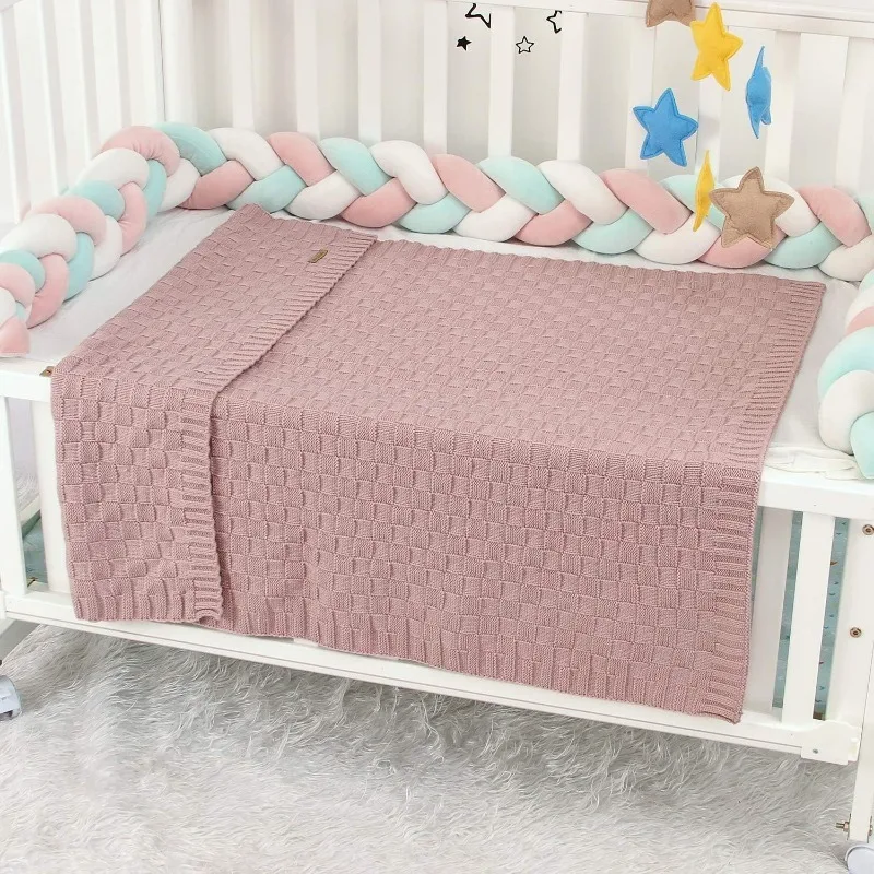 بطانية أطفال متماسكة مقاس 40 بوصة × 30 بوصة - قماط استقبال ناعم متجدد الهواء لحديثي الولادة والرضع، قابلة للتنفس. كوفورثرية بيبيليا نوفروحليان #4