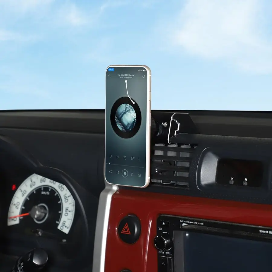 

Вакуумный магнитный держатель для телефона на присоске, совместимый с Toyota FJ Cruiser 20072021, крепление на присоске для мобильного телефона с функцией громкой связи Dashboa