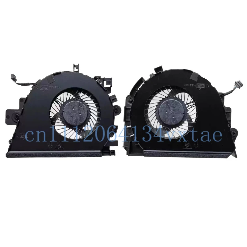 Replacement New Laptop CPU+GPU Cooling Fan for HP Mobile Worstation ZBook 15 G3 15 G4 HSTNN-C87C Laptop Series  0.2