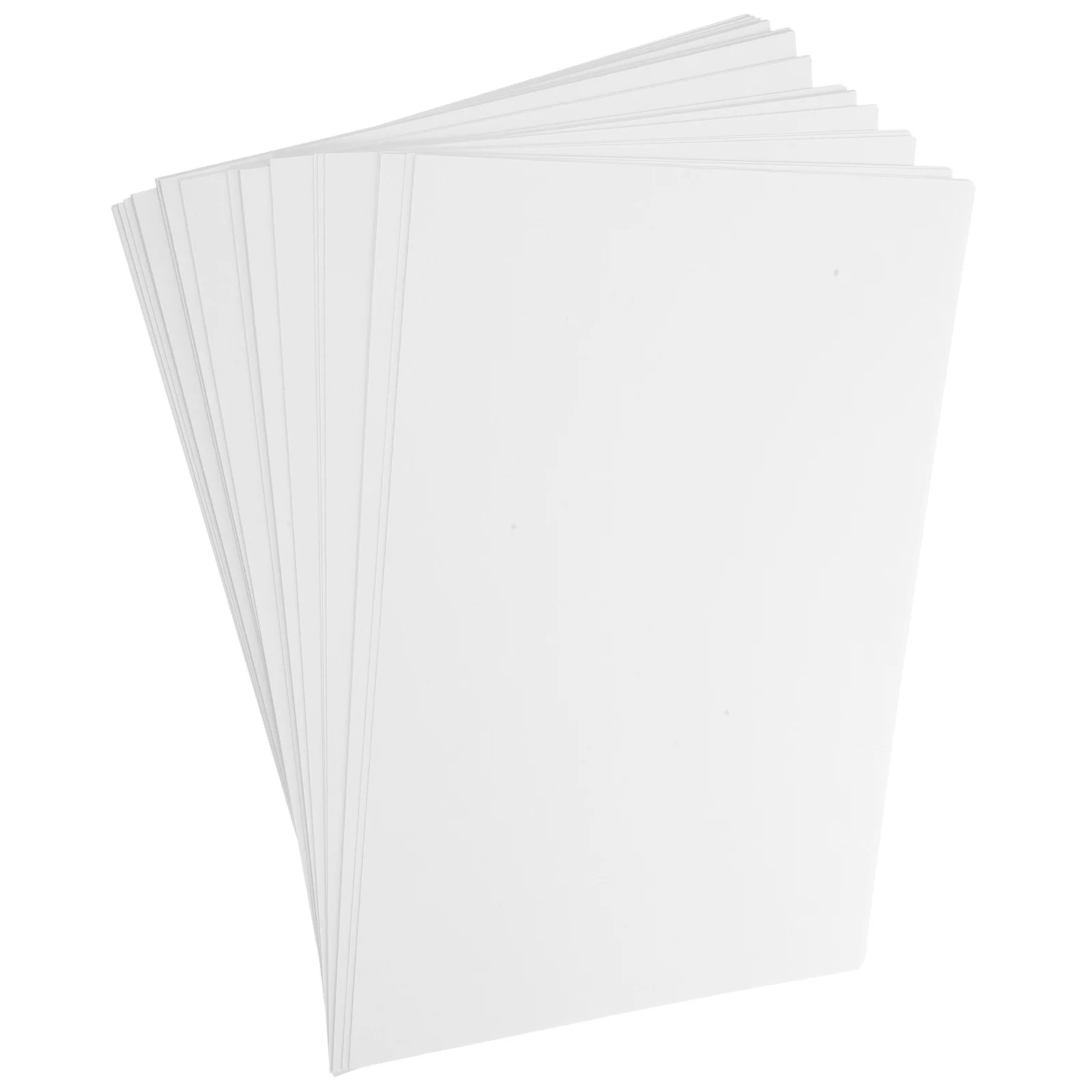 50 Uds. De papel cartulina blanco A4, Material artesanal Diy para proyectos de arte escolar, papeles de dibujo, suministros de pintura, Origami