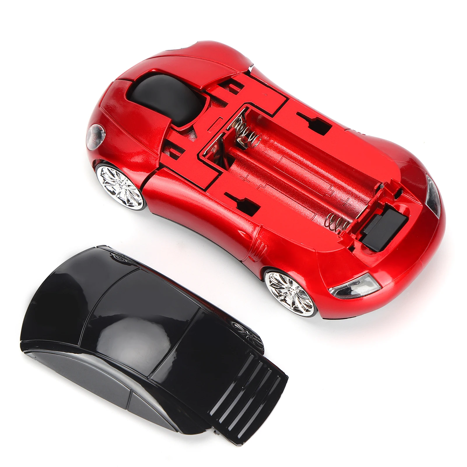 Portable Mouse with USB Receiver for Laptop Smart Car Shaped 2.4G Cordless Mouse for Office Laptop Computer Tablet