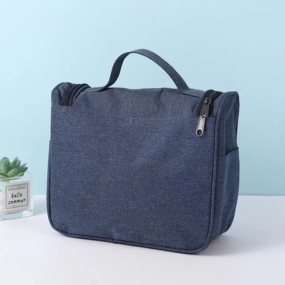 

Portable Waterproof Handheld Makeup Bag Large Capacity Multifunctional Cosmetic Bag Washbag Organizer Travel