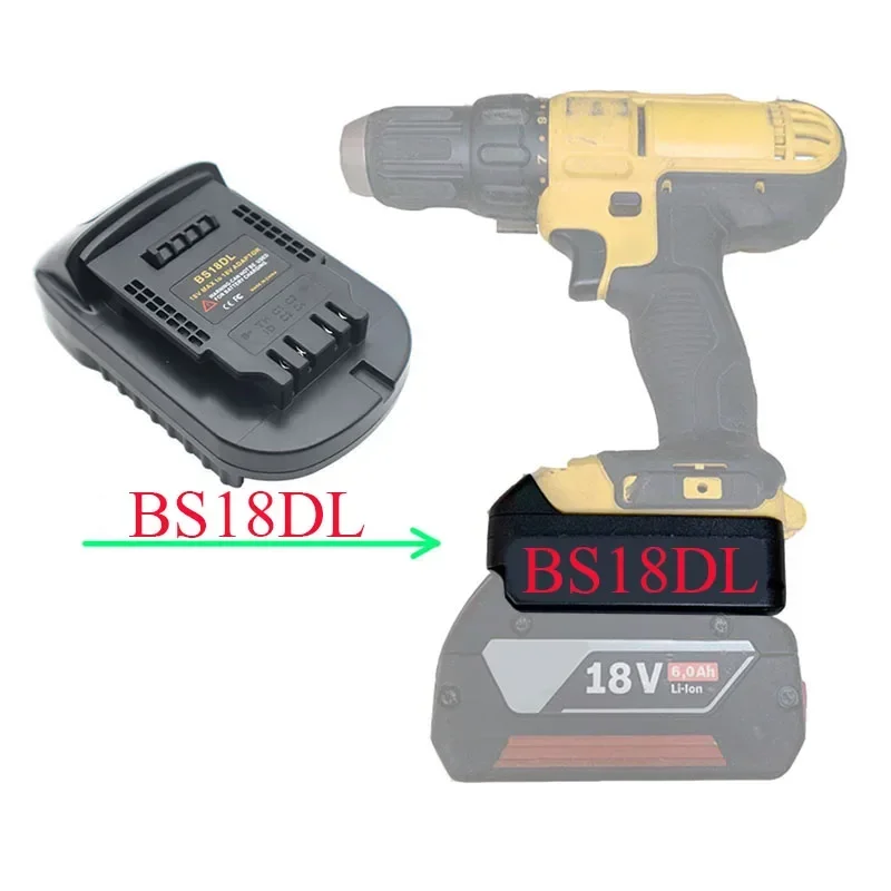 Konwerter akumulatorów litowo-jonowych Do DeWalt Do Makita Do Bosch Do Milwaukee Do Hitachi Do Metabo Do AEG RIDGID DEVON Worx — zdjęcie 4