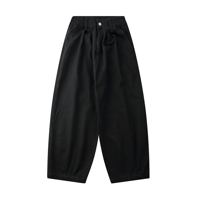 OR FL Simple Advanced Feeling Cleanfit Drooping Sensation 97 Cotton Women Slacks Suit Pants High Waist Wide Leg Pants Y2k Women