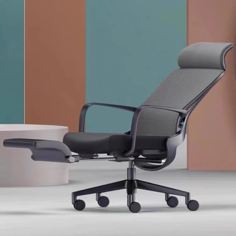 

Support Ergonomic Office Chairs Armrest Comfortable Relaxing Rolling Office Chairs Folding Designer Cadeira De Escritorio Home