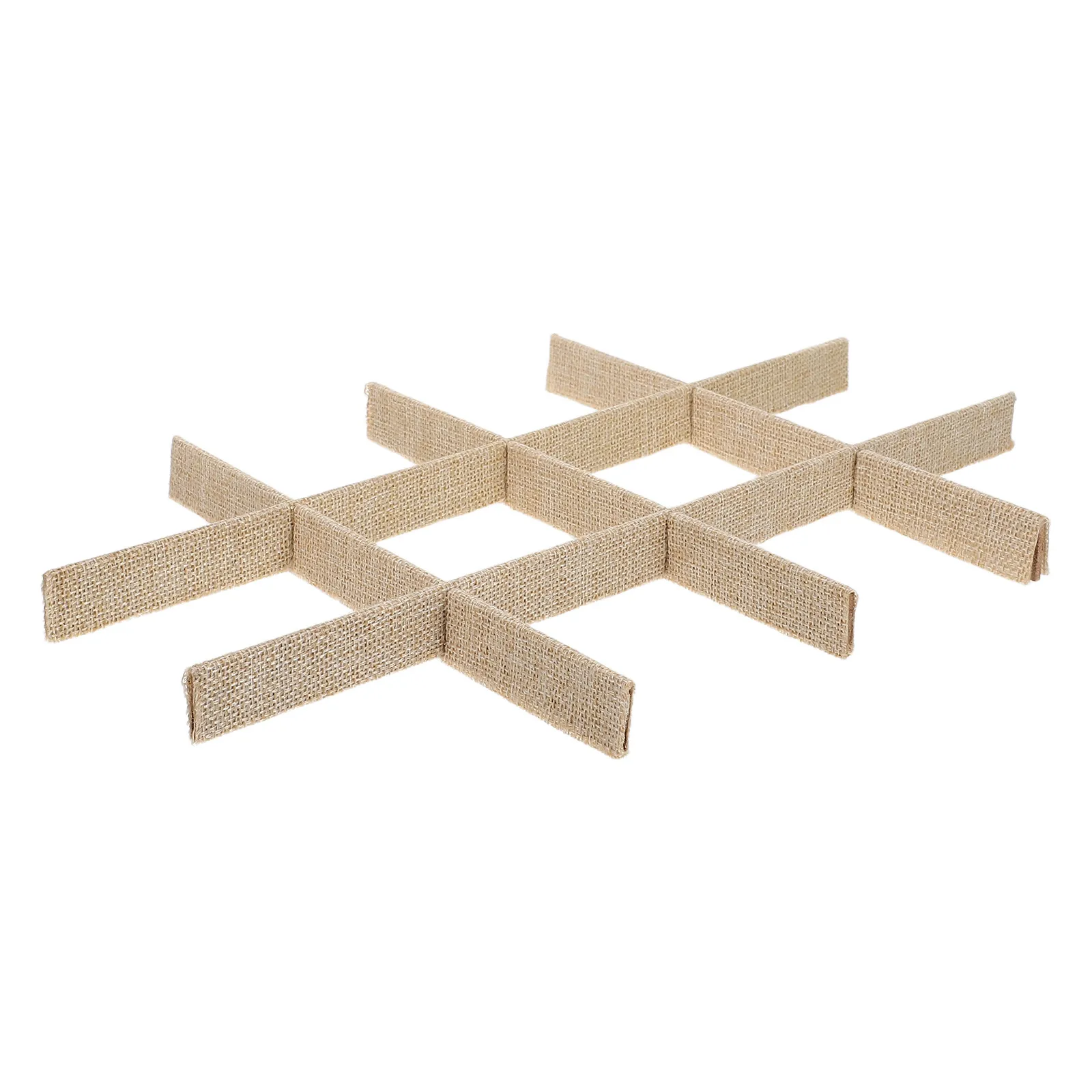 

Adjustable Jewelry Box Divider Insert 12 Grid Tray Insert 35x24cm Organizer Compartment for Rings Necklaces Earrings Scratch