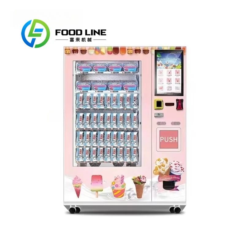 

Hot-Selling 24-Hour Large Capacity Automatic Combo Snacks and Drinks Vending Machine Without Refrigerator for Outdoor Use