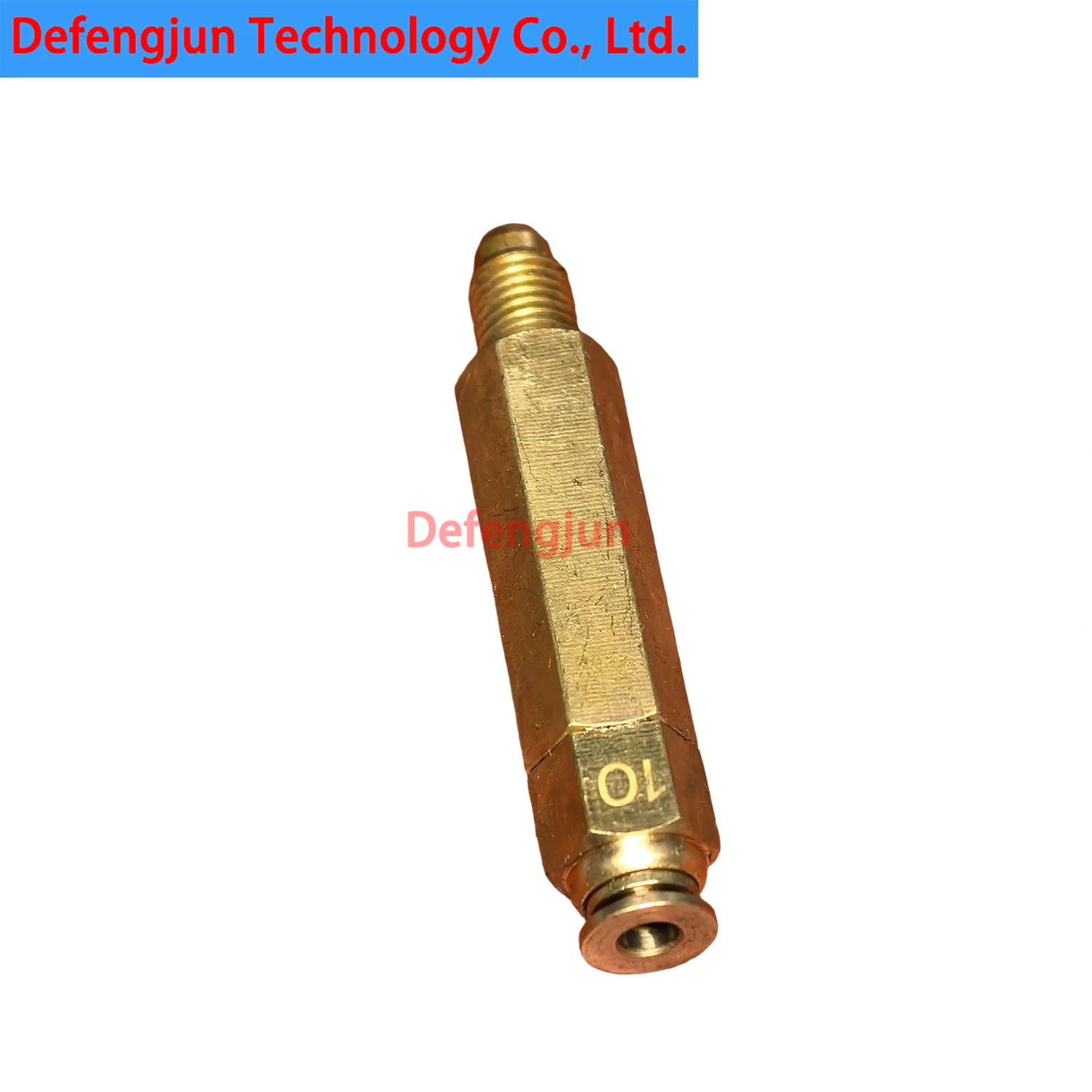 1pc DX-10 Quick-Insert Valve 0.1cc/cyc 4mm Outlet M8x1 Inlet for Distributor Grease