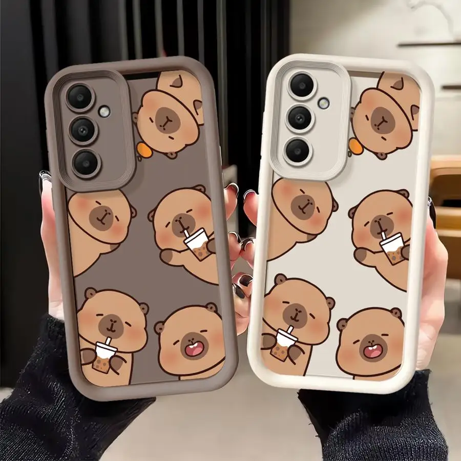 Cartoon Capybara Ph…