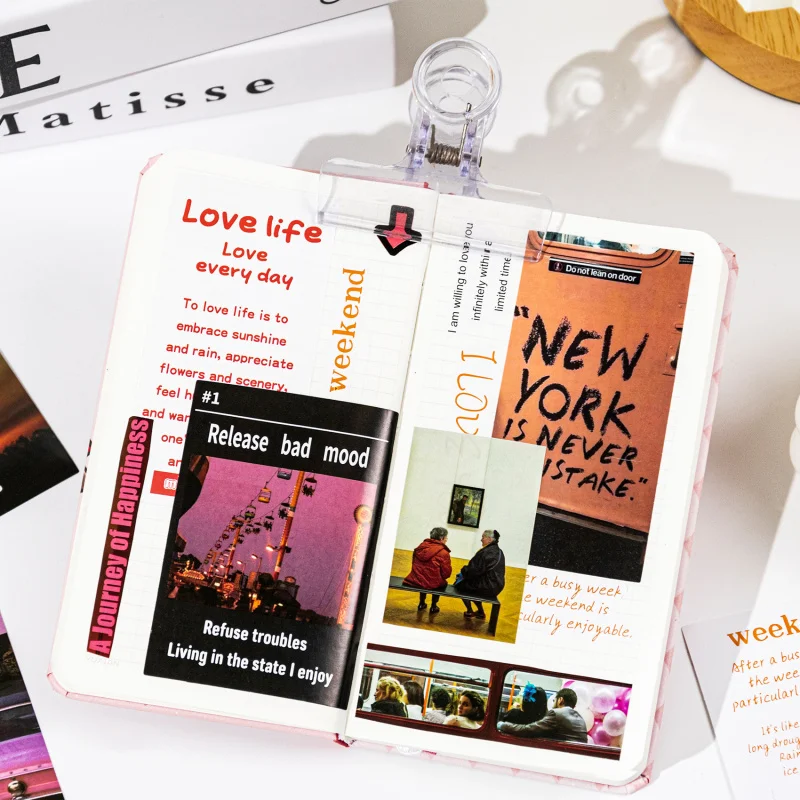 30Pcs Emotion Collection Series Sticker Pack ins Korean Style Romantic Decorative Journal Material Stickers