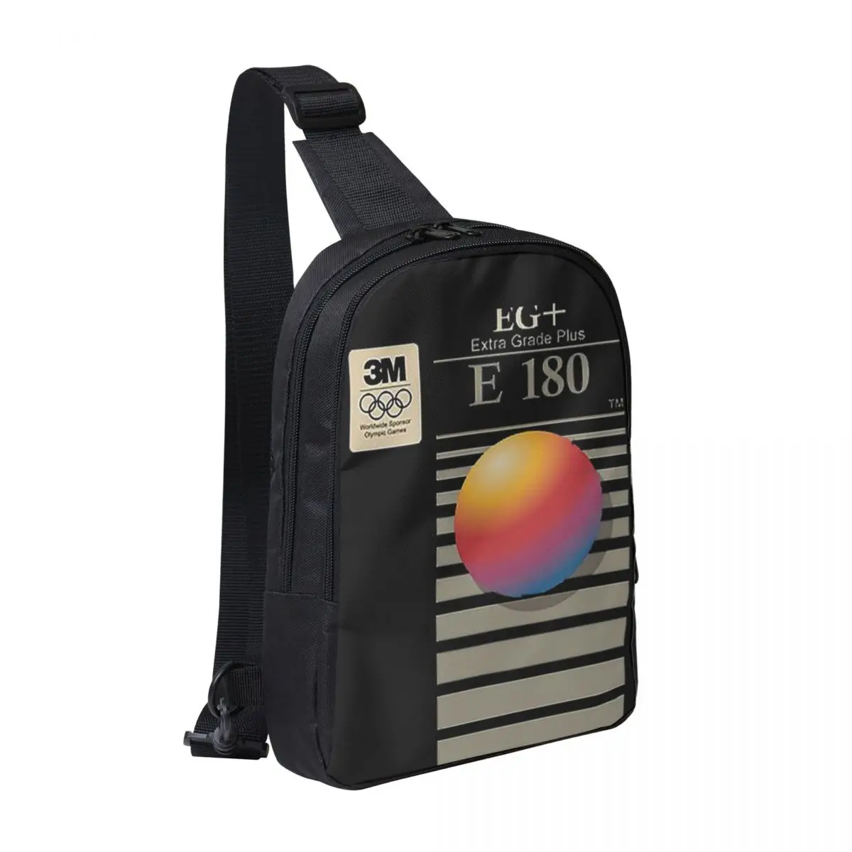 

VHS Scotch E180 нагрудная сумка мужской рюкзак через плечо нагрудная сумка дорожный походный рюкзак сумка на плечо