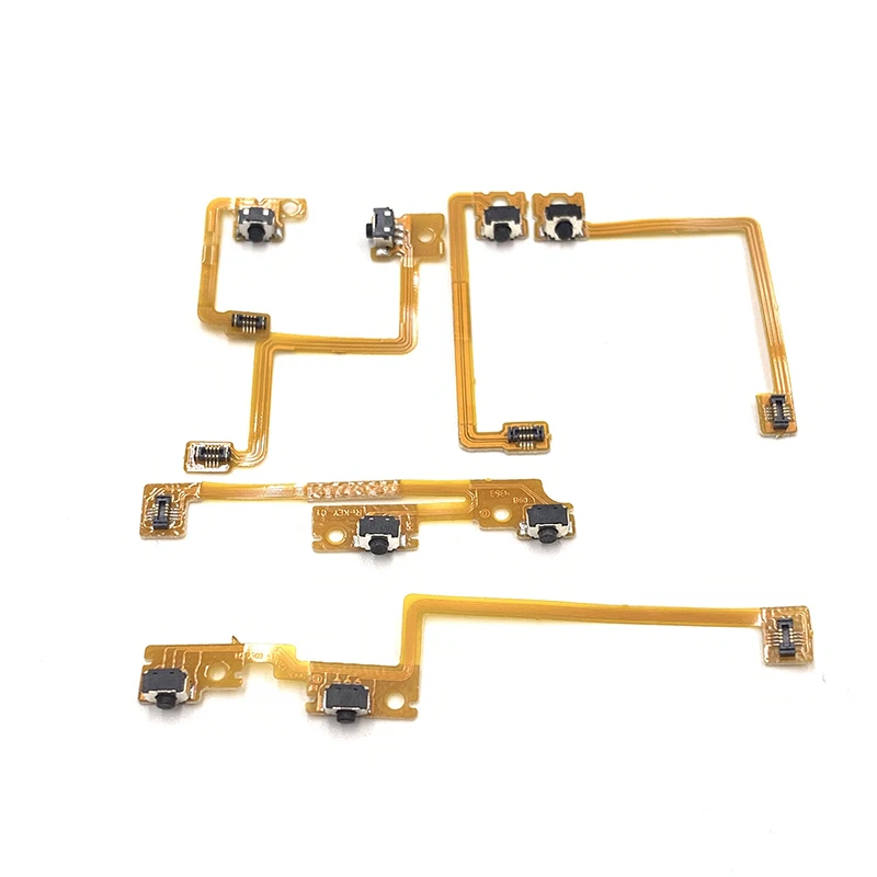 1 مجموعة لنينتندو 3DS 3DS XL LL جديد 3DSXL L R اليسار اليمين الكتف الزناد زر التبديل الكابلات المرنة