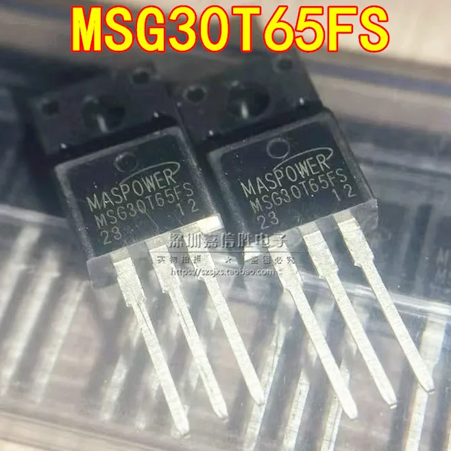 10 Stück MSG30T65FS 30 A/650 V TO-220F brandneuer IGBT-Transistor