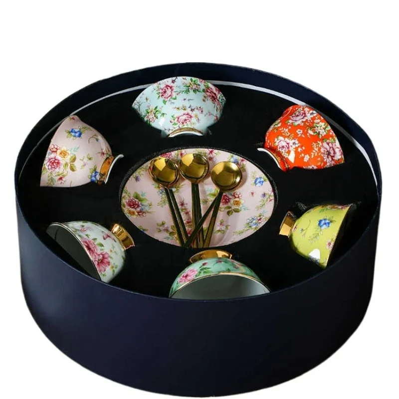 

Coffee cups and saucers, couple cups, high-end exquisite personal afternoon tea set, housewarming wedding gifts