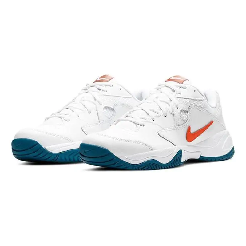 Buty Nike Court Lite 2 White Green Abyss Sneakers AR8836-105