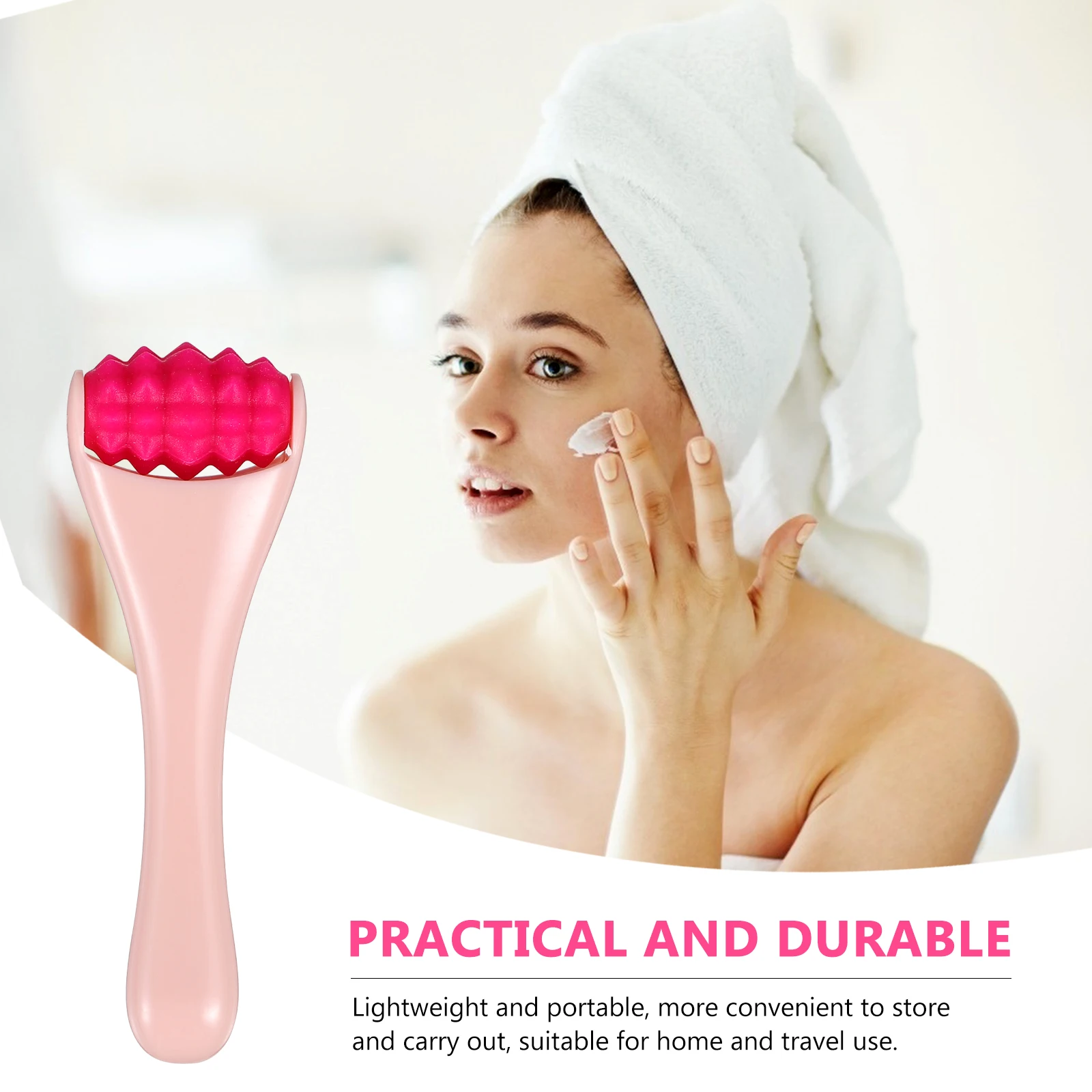 1pc Eye Cream Roller Ball Massager For Face Skin Lifting Portable Beauty Device Facial Massage Tool For All Skin Types