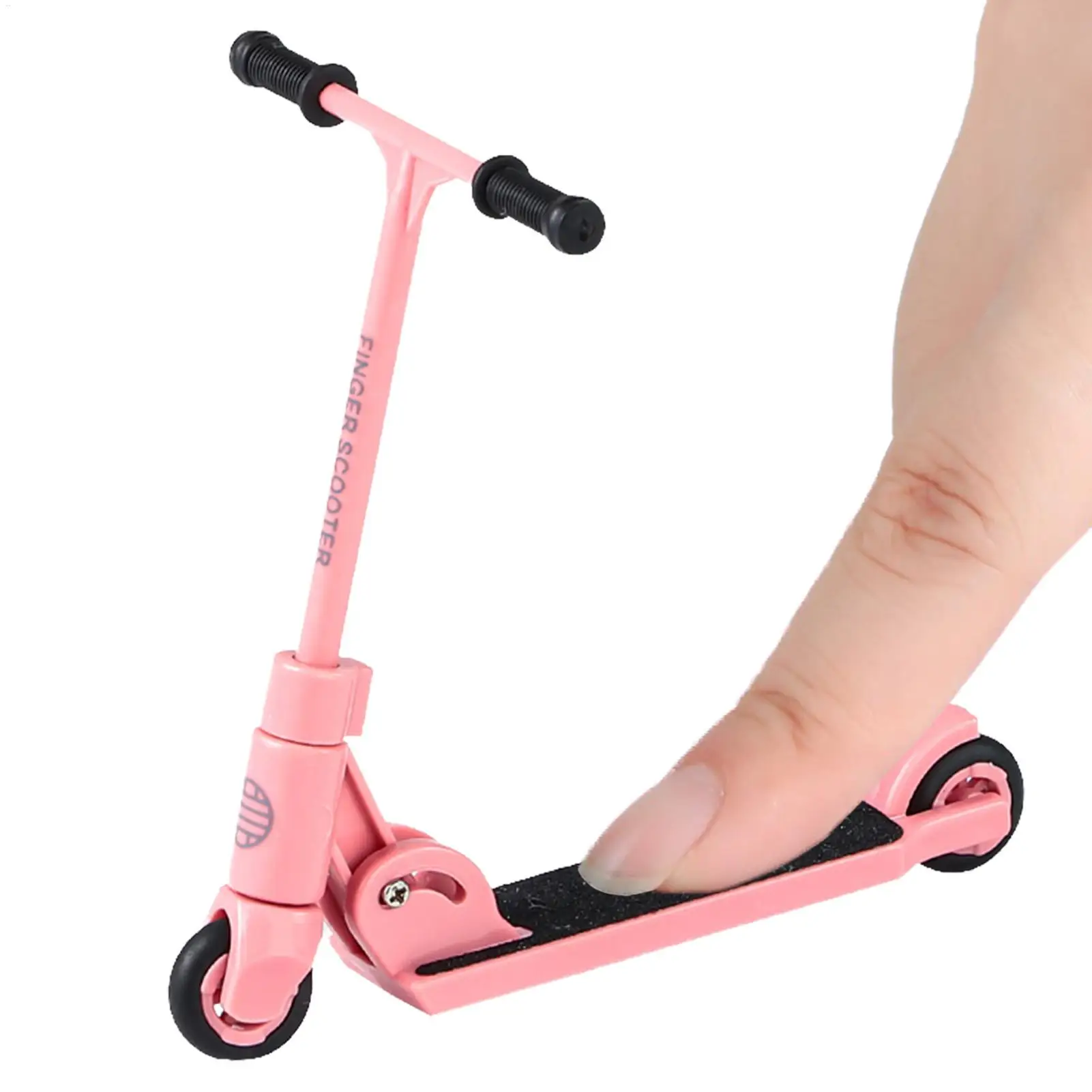 Kids Kick Scooter Finger Foldable T-type Finger Scooter With Brake Educational Toys Finger Skateboards Fun Fingertip Movemet