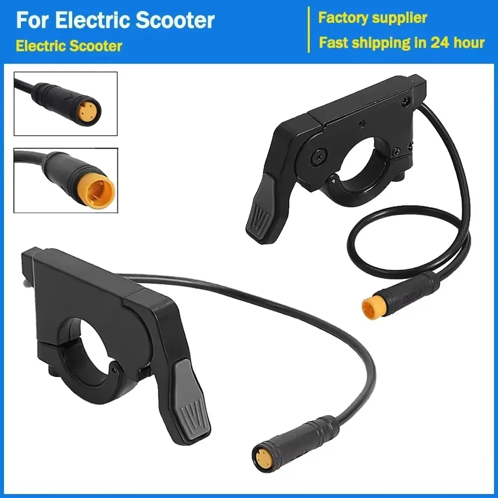 TT009 Fingerdrossel E-Bike Daumendrossel 36V 48V 60V 72V für Elektrofahrradlenker 22mm Links Rechts Roller Beschleuniger