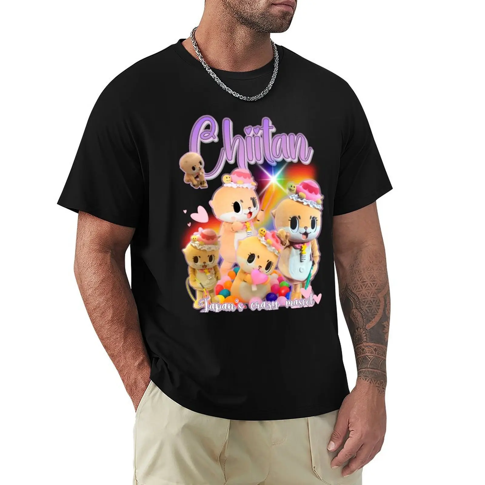 

Chiitan T-Shirt affliction shirts summer tops clothes for men