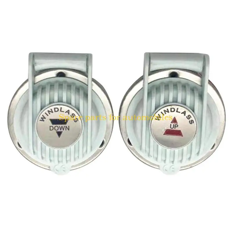 

H58F Pair 12V 24V Windlass Foot Switch Winch Foot Switch Up and Down Winch Switch Replacement Boat Foot Switch