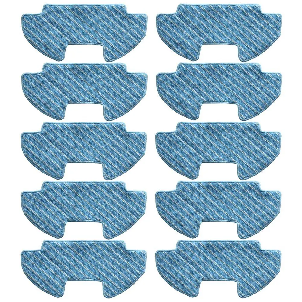 10Pcs Mop Cloth Pads for Samsung Powerbot-E VR05R5050WK Vacuum Cleaner Spare Parts