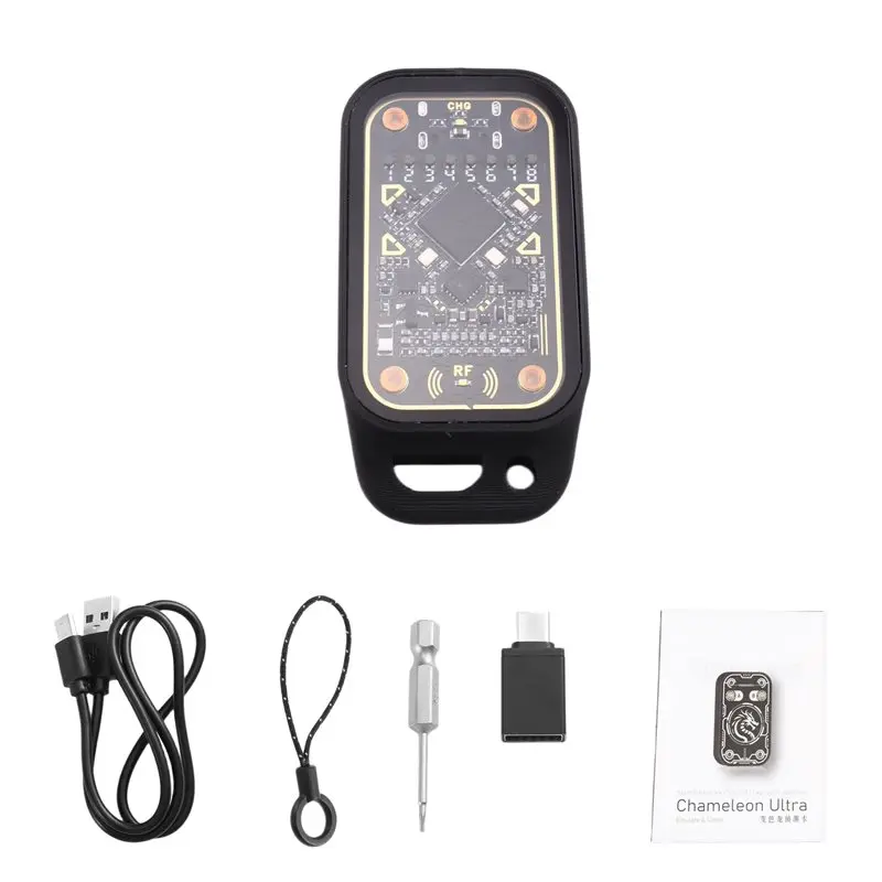 [NEW A09R!】 New 4Th Generation MCU Rebooted Polling IC/ID Card Copying Simulator For Chameleon Ultra 4.0 Access Card Reader B